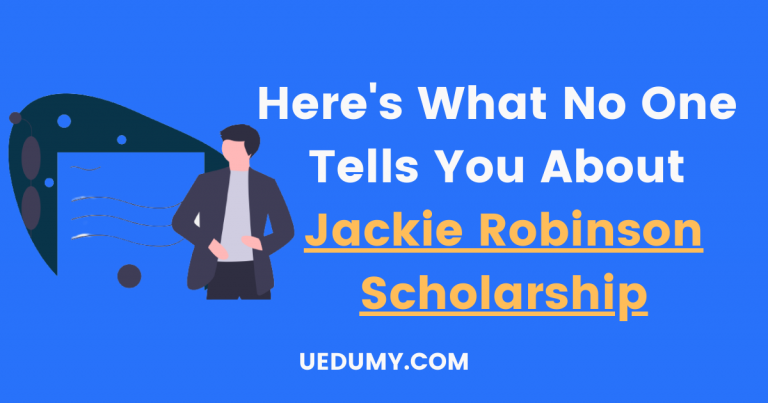 Jackie Robinson Scholarship