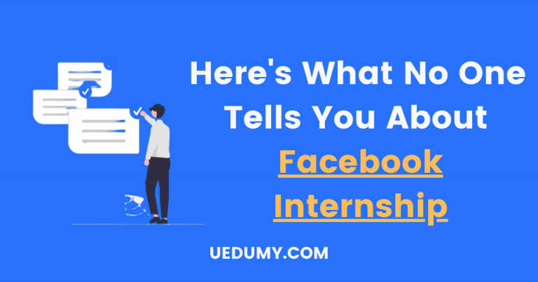 Facebook Internship